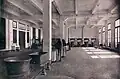 Intérieur d'une des salles de l'usine.