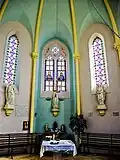 Intérieur de la chapelle.