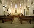 Nef de l'église Saint-Loup.