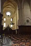 Transept sud.