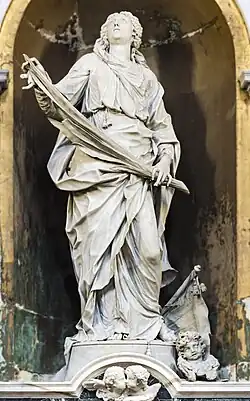 Saint Barbara par Giovanni Maria Morlaiter