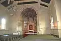 L'église vue de l'entrée.