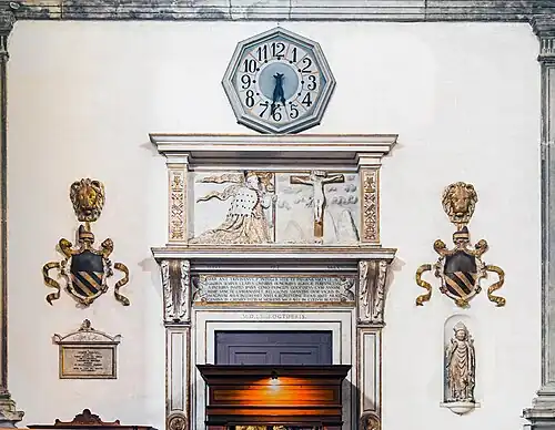 Fond du transept gauche