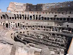Vue intérieure du Colisée