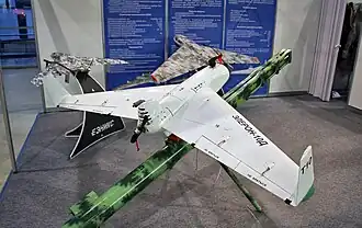 Vue de l'avion.