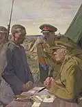 Interrogation, 1919, Imperial War Museum.