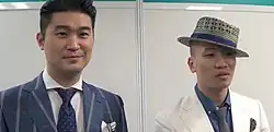 Description de l'image Interview with Dynamic Duo for Koreanews.fr at MIDEM festival 2014 5s.jpg.