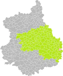 Intréville dans son arrondissement.