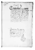 Inventaire des biens de Philippe le Hardi, inventaire rédigé par Jean Bonost, maître des comptes pour la succession.&nbsp;source Gallica BNF.
