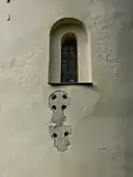 Fenêtre dans l'abside.