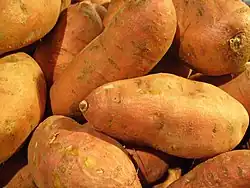 Patates douces.