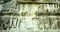 Vahram II (276-293) recevant une délégation arabe