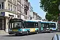 Irisbus Agora L sur la ligne 6, la plus fréquentée du réseau.