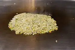 Cheolpan-bokkeum-bap sur une plaque chauffante