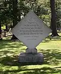 Mémorial au cimetière de Montrose.
