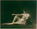Photo d’Isadora Duncan réalisée à New York entre 1915 et 1918.