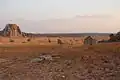 Savane dans la région de l'Isalo au sud de Madagascar.