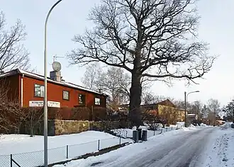 Isbergavägen.