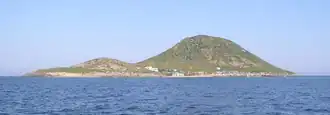 Vue générale de l'Isla Grosa.