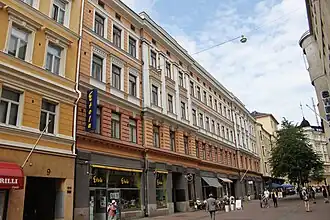 Iso Roobertinkatu 3–5–7, Helsinki.