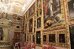 L'intérieur du palais Borromée.