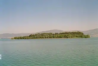 Vue de l'île