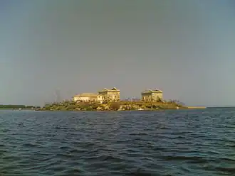 Vue de l'île