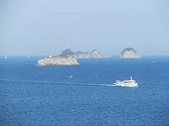 Vue sur l'archipel