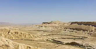Paysage d'Ein Avdat.