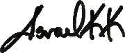 signature d'Israel Kamakawiwoʻole