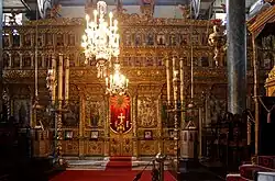L'iconostase.