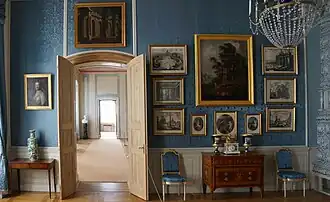 La salle bleue