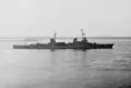 Le Montecuccoli en direction de Philadelphie, entre le 15 juillet et 18 octobre 1958.