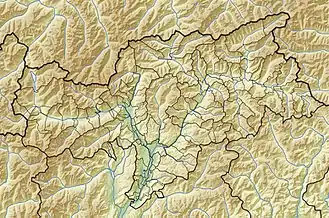 (Voir situation sur carte : province autonome de Bolzano)