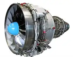 Vue du moteur.