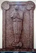 Monument aux morts de la Première Guerre mondiale dans l'église de Ivenack
