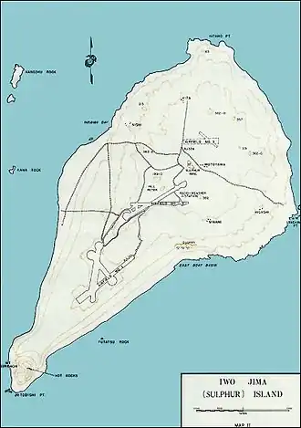 Carte de l'île.