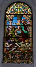 Jésus chasse les vendeurs du Temple.