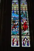 Jésus rejoint par ses fidèles