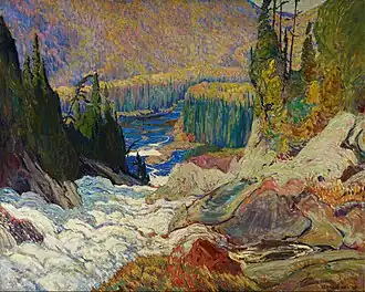 Falls, Montreal River, 1920, Musée des beaux-arts de l'Ontario, Toronto