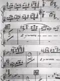 Piano morceau