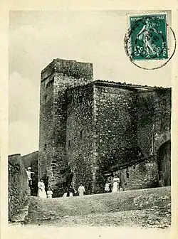 Tour Charlemagne du XIIe&nbsp;siècle, 1910.