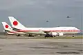 Un des deux Boeing 747-400 utilisé entre 1993 et 2019 remplacé par les B777.