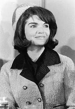 Jacqueline Kennedy-Onassis, Première-dame américaine.