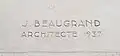 signature de Jean Beaugrand