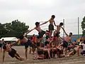 Pyramide humaine japonaise