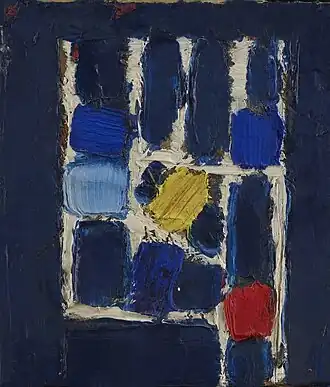 "Composition" Jean-Michel Coulon, 1970s.