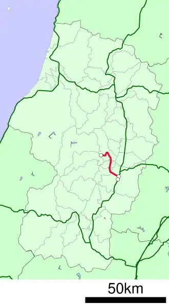 Voir la carte de la ligne.