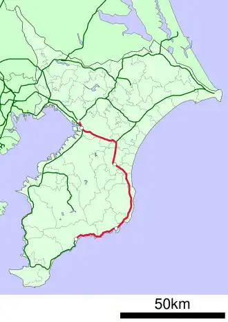 Voir la carte de la ligne.
