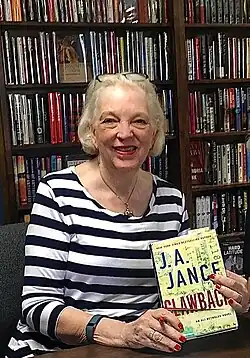 Description de l'image J A Jance 9 February 2021.jpg.